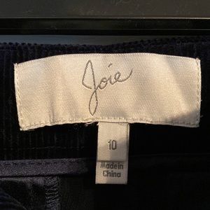 Joie corduroy navy pants